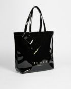 BRAND NEW TED BAKER SOFCON BLACK BOW DETAIL LARGE ICON BAG RRP £50-11