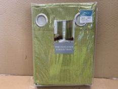 8 X BRAND NEW THE ELEGANCE COLLECTION CURTAINS 168 X 137CM