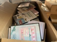 LARGE QUANTITY OF CRAFT CD/DVD IN 2 BOXES