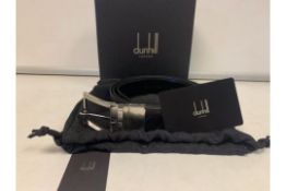BRAND NEW ALFRED DUNHILL BLACK BELT SIZE 42 (8088) RRP £325 -2 SP