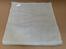 20 X BRAND NEW PACKS OF 10 GREY COTTON FACECLOTHS