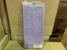 60 X BRAND NEW 5MTR LILAC SCARF VOILE 150 X 500CM