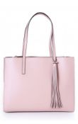 BRAND NEW TED BAKER NARISSA TAUPE LEATHER TASSEL DETAIL LARGE TOTE BAG (0124) RRP £189-1