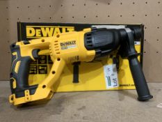 DEWALT 18V XR SDS PLUS HAMMER DRILL COMES WITH BOX (UNCHECKED)
