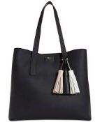 BRAND NEW GUESS TRUDY BLACK TOTE BAG (4123) RRP £119-1