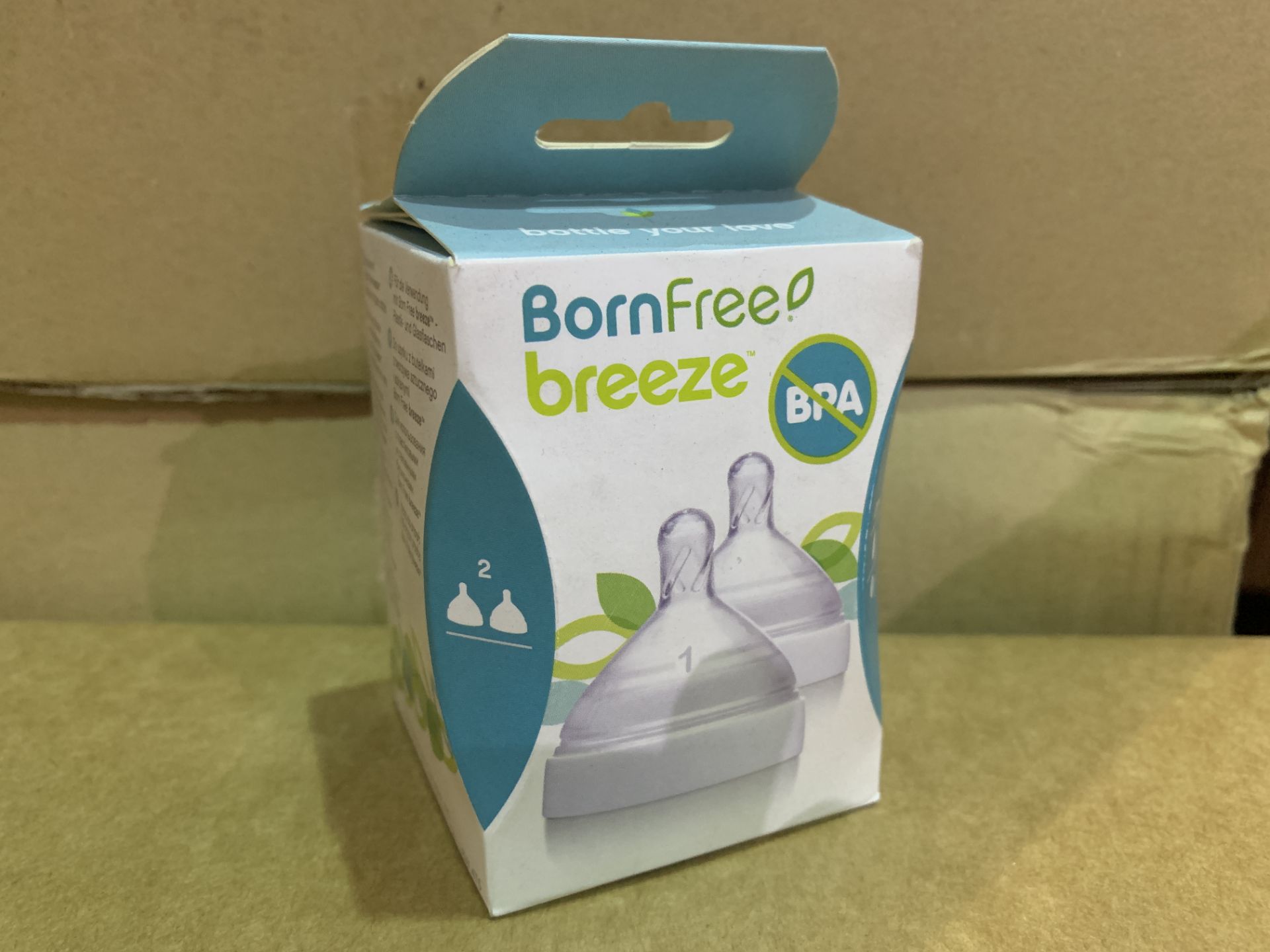 72 X BRAND NEW BORN FREE BPA FREE PACKS OF 2 TEETS