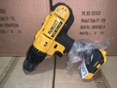 DEWALT DCD776S2T-GB 18V 1.5AH LI-ION XR CORDLESS COMBI DRILL (UNCHECKED / UNTESTED )