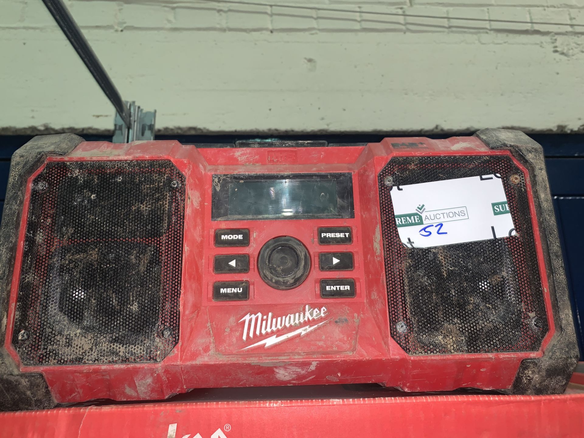 MILWAUKEE SITE RADIO (UNCHECKED / UNTESTED )