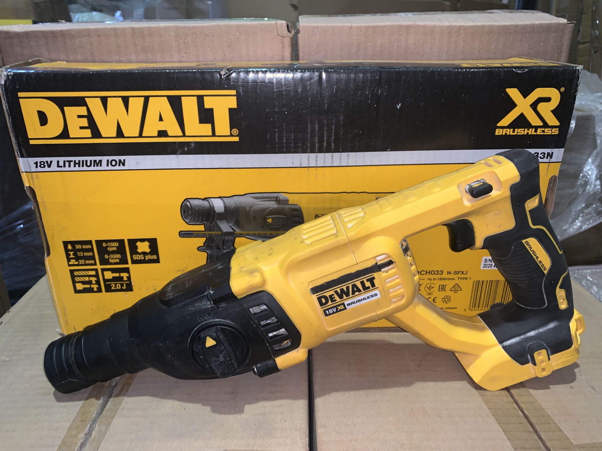 DEWALT SDS PLUS DRILL COMES WITH BOX (UNCHECKED / UNTESTED )