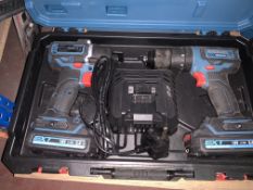 ERBAUER EID18-LI / ECD18-LI-2 18V 2.0AH LI-ION EXT BRUSHLESS CORDLESS TWIN PACK COMES WITH 2