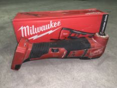 MILWAUKEE M18 BMT-0 18V LI-ION CORDLESS MULTI-TOOL COMES WITH BOX (UNCHECKED / UNTESTED )