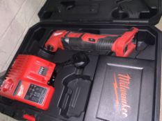 MILWAUKEE M18BMT-202C 18V 2.0AH LI-ION REDLITHIUM CORDLESS MULTI TOOL COMES WITH CHARGER AND CARRY