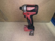 MILWAUKEE M18 CBLID-0 18V LI-ION BRUSHLESS CORDLESS IMPACT DRIVER (UNCHECKED / UNTESTED )