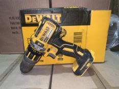 DEWALT DCD777 18V LI-ION XR BRUSHLESS CORDLESS DRILL DRIVER COMES WITH BOX (UNCHECKED / UNTESTED )