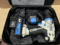 MAC ALLISTER MSCD18-LI-2 18V 1.5AH LI-ION CORDLESS COMBI DRILL COMES WITH 2 X BARTTERIES, CHARGER