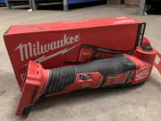 MILWAUKEE M18 BMT-0 18V LI-ION CORDLESS MULTI-TOOL COMES WITH BOX (UNCHECKED / UNTESTED )