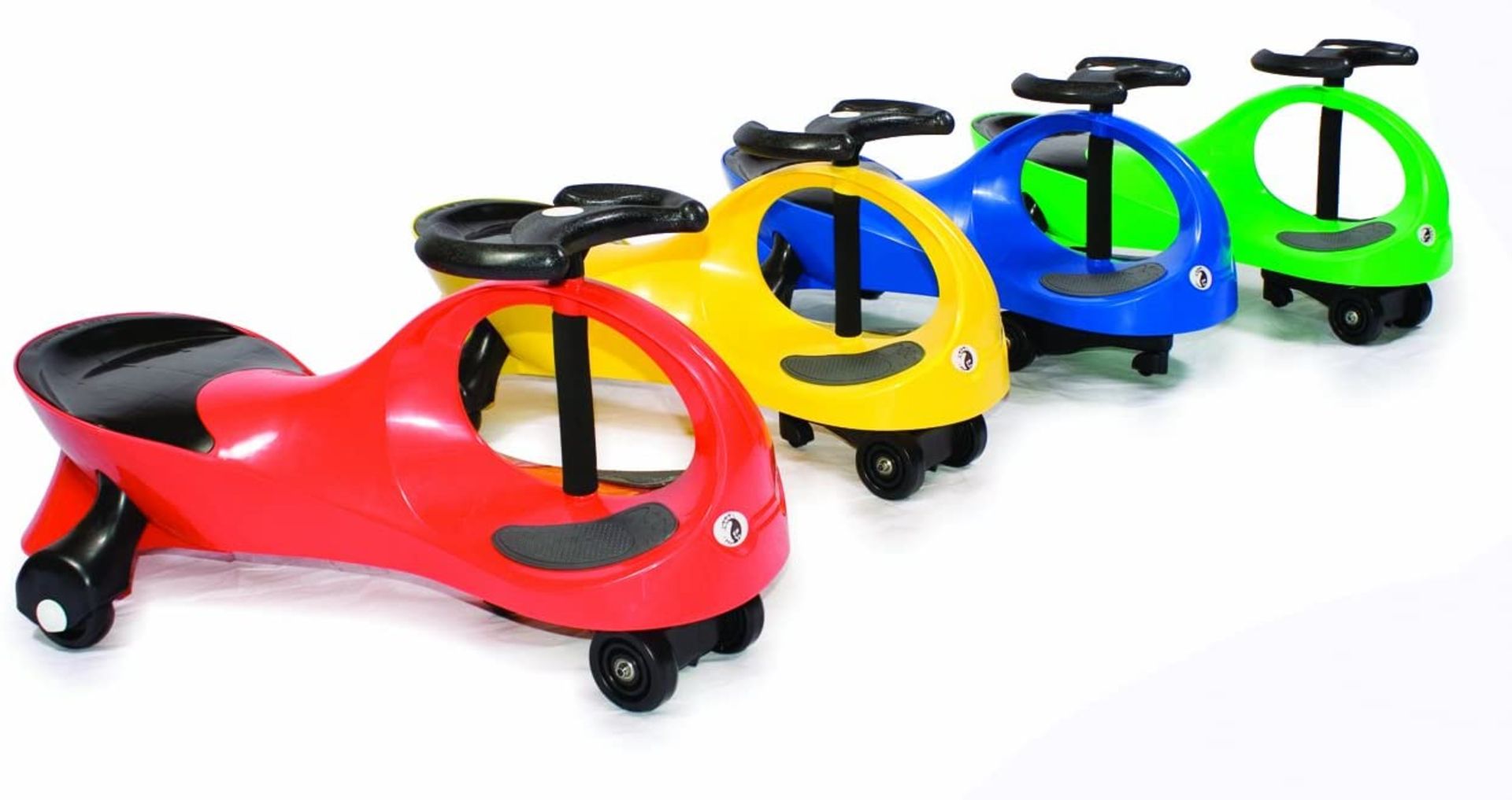 2 X NEW BOXED AUTO WALKERS SWING SCOOTERS. RRP £60 EACH