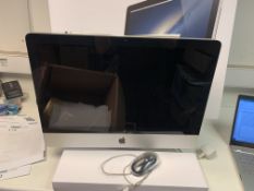 BOXED APPLE IMAC ALL IN ONE PC, INTEL CORE i5, 2.5GHZ PROCESSOR, APPLE X OPERATING SYSTEM, 500GB