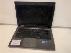 HP PROBOOK 6460B LAPTOP, INTEL CORE i5-2520M, 2.5GHZ, WINDOWS 10, 320GB HARD DRIVE,WITH CHARGER