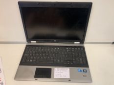 HP PROBOOK 6550B LAPTOP, INTEL CORE i5, 2.4GHZ, NO HARD DRIVE WITH CHARGER