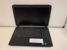 DELL LATITUDE E5520 LAPTOP, INTEL CORE i3-2350M, 2.3GHZ, WINDOWS 10 PRO, 320GB HARD DRIVE WITH