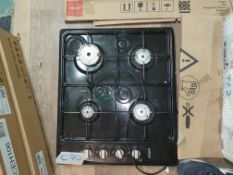 PRIMA PRGH103 60CM GAS HOB BLACK