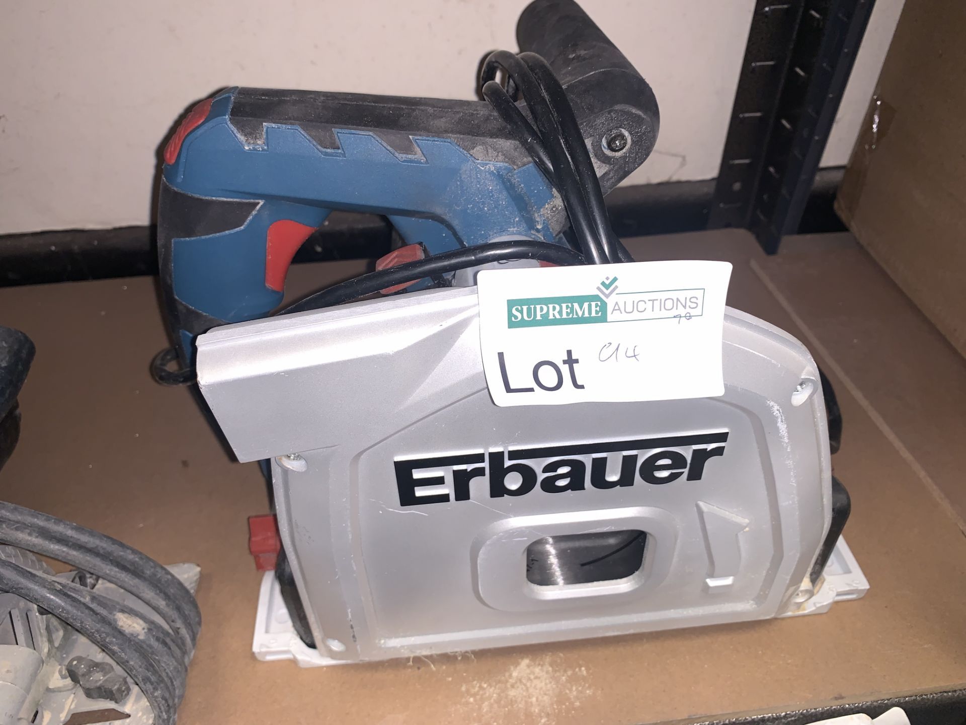 ERBAUER ERB690CSW 185MM ELECTRIC PLUNGE SAW 240V (UNCHECKED) (94/20)