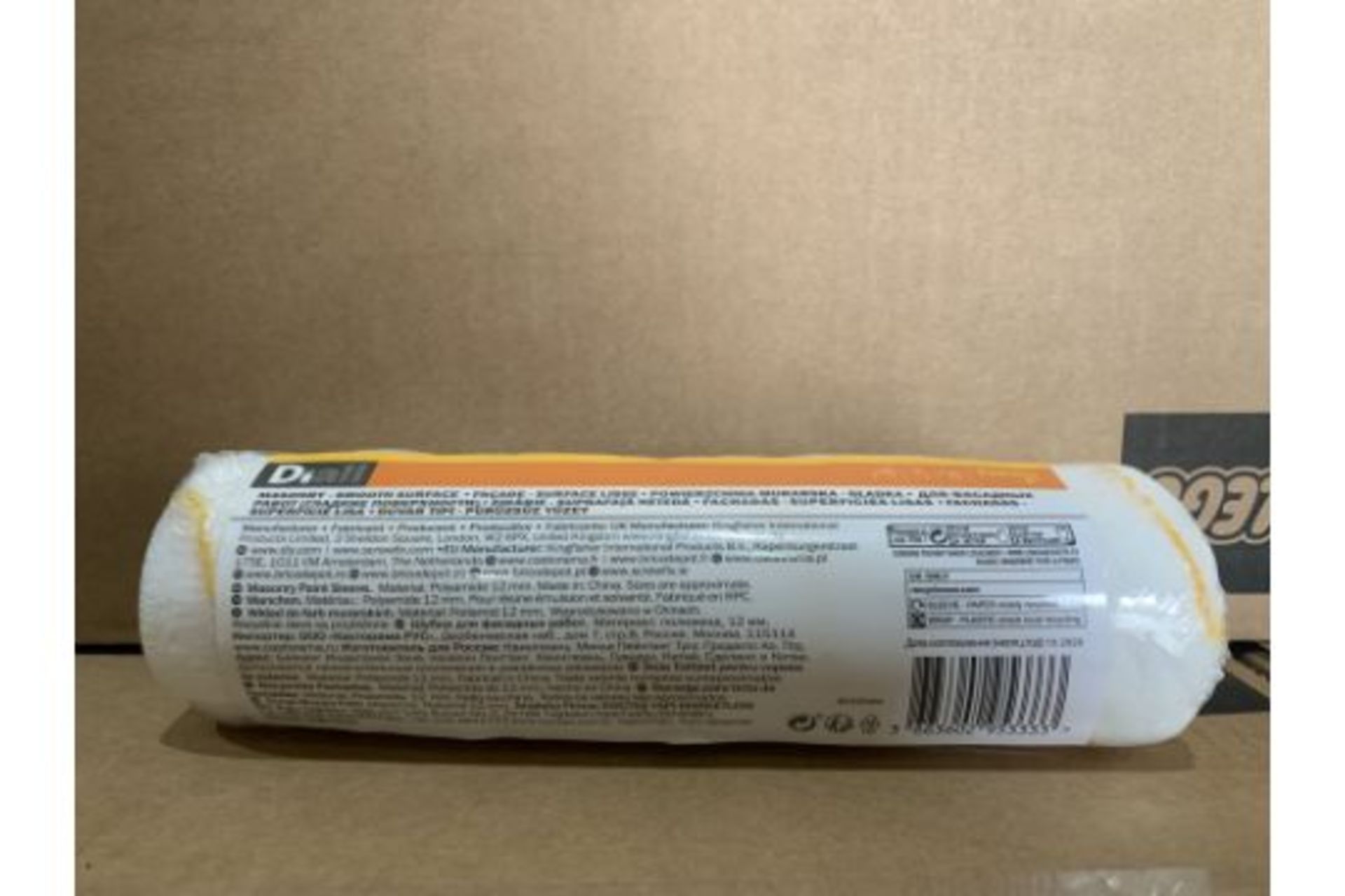 108 X NEW SEALED DIALL MASONRY SMOOTH SURFACE ROLLER SLEEVES 9 INCH (1396/20)
