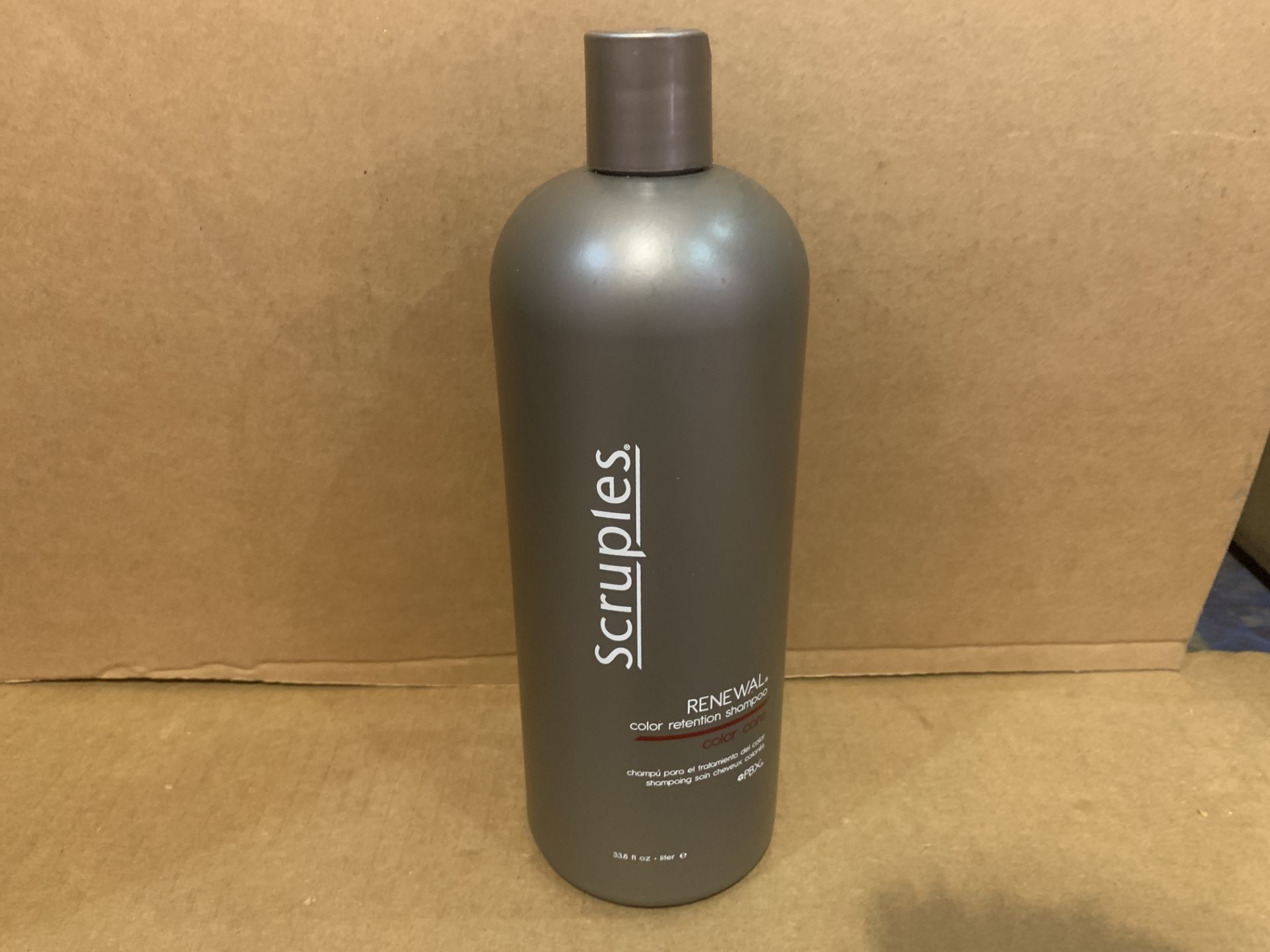 10 X BRAND NEW SCRUPLES RENEWAL COLOR RETENTION SHAMPOO 33.8FLOZ RRP £40 EACH