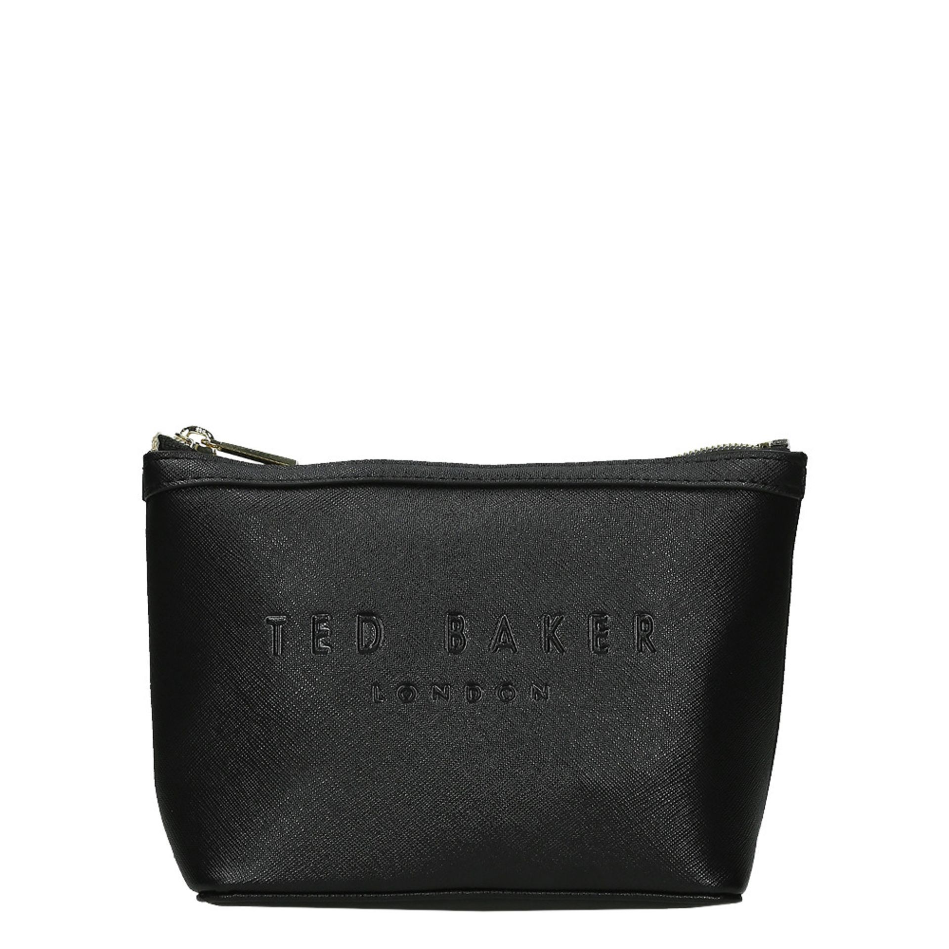 BRAND NEW TED BAKER NEEVIE TRAPEZE BLACK MAKEUP BAG (0619) RRP £40 (340/27)