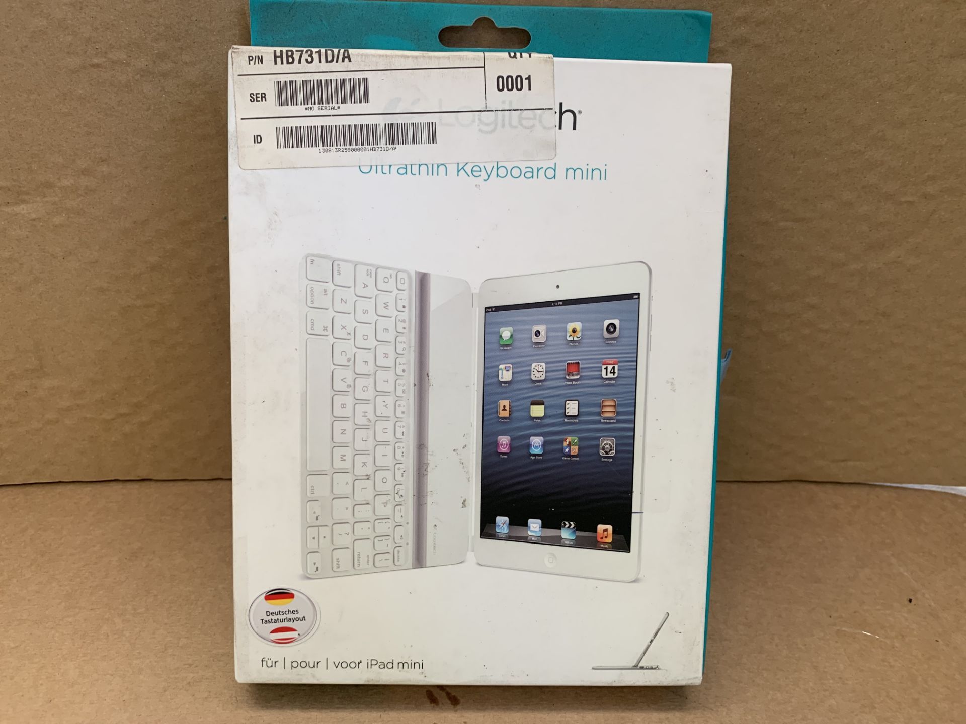 20 X BRAND NEW LOGITECH ULTHARIN KEYBOARD FOR IPAD MINI (FRENCH) (79/27)