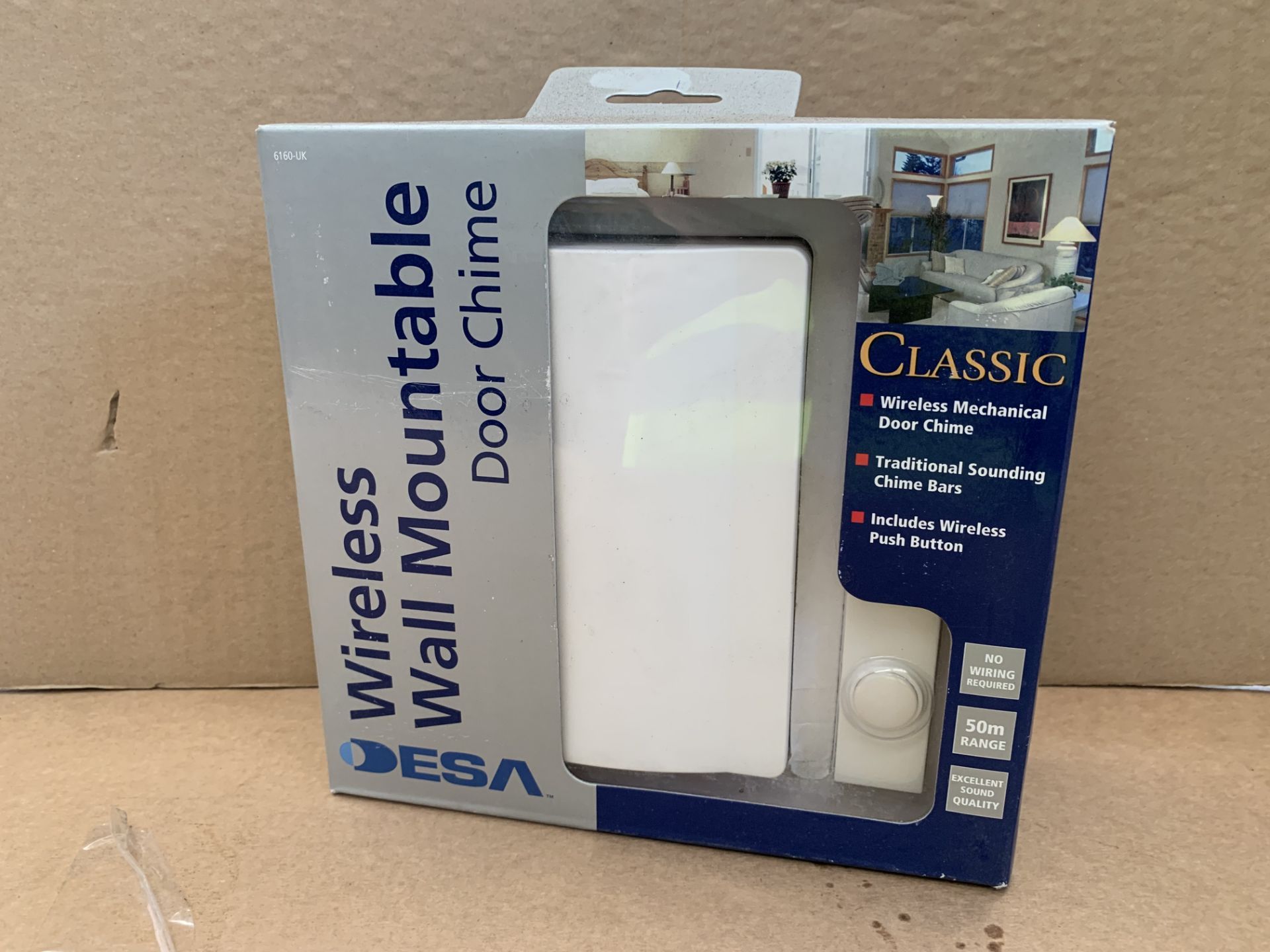 3 X BRAND NEW DESA WIRELESS WALL MOUNT DOOR CHIMES (98/27)