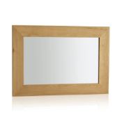5 X NEW BOXED Cosmopolitan Mirror Natural Solid Oak 900mm x 600mm Wall Mirror. RRP £269.99 EACH,