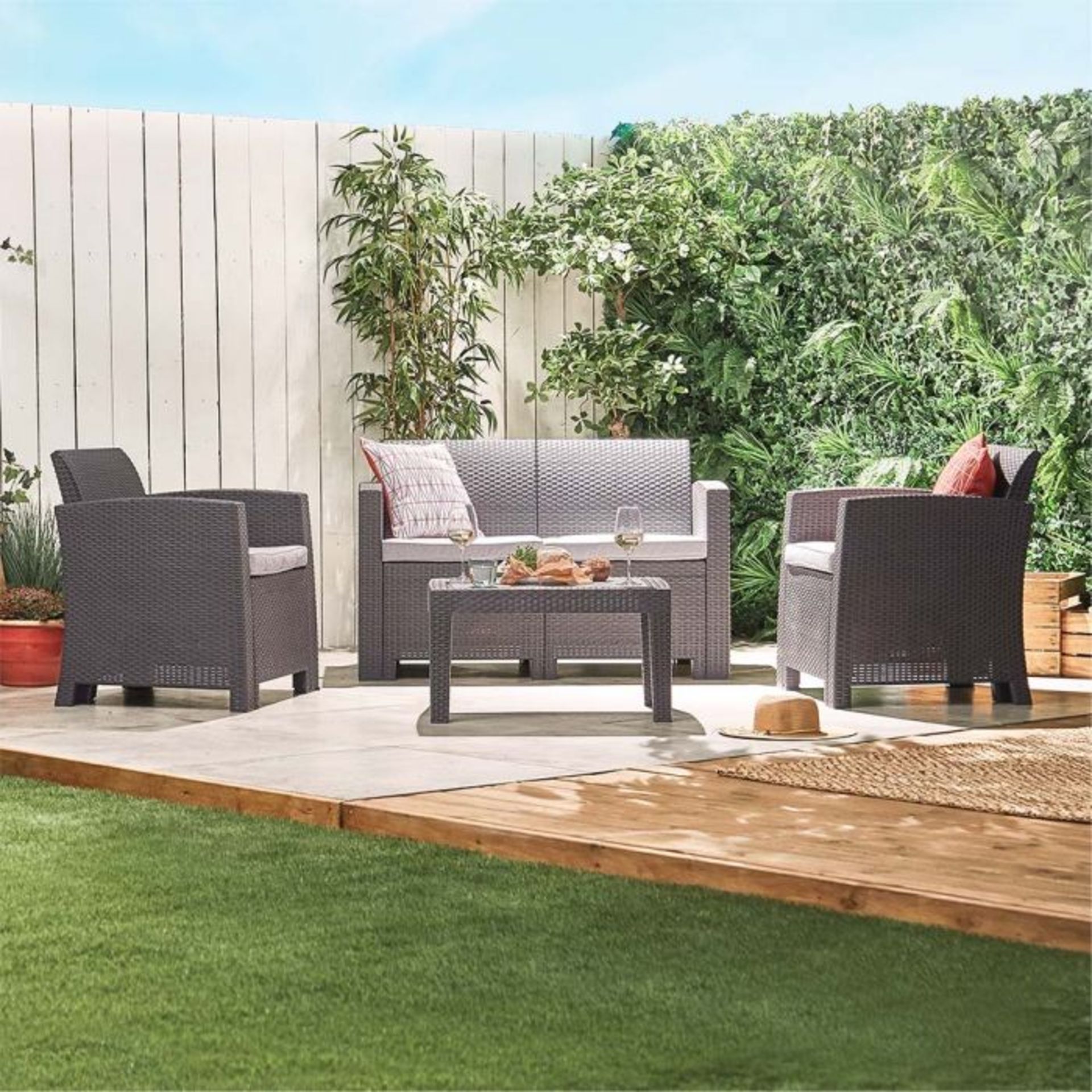 New Boxed - Luxe All-Weather Rattan Sofa Set. Relax, entertain & dine. If you’re searching for - Image 2 of 2