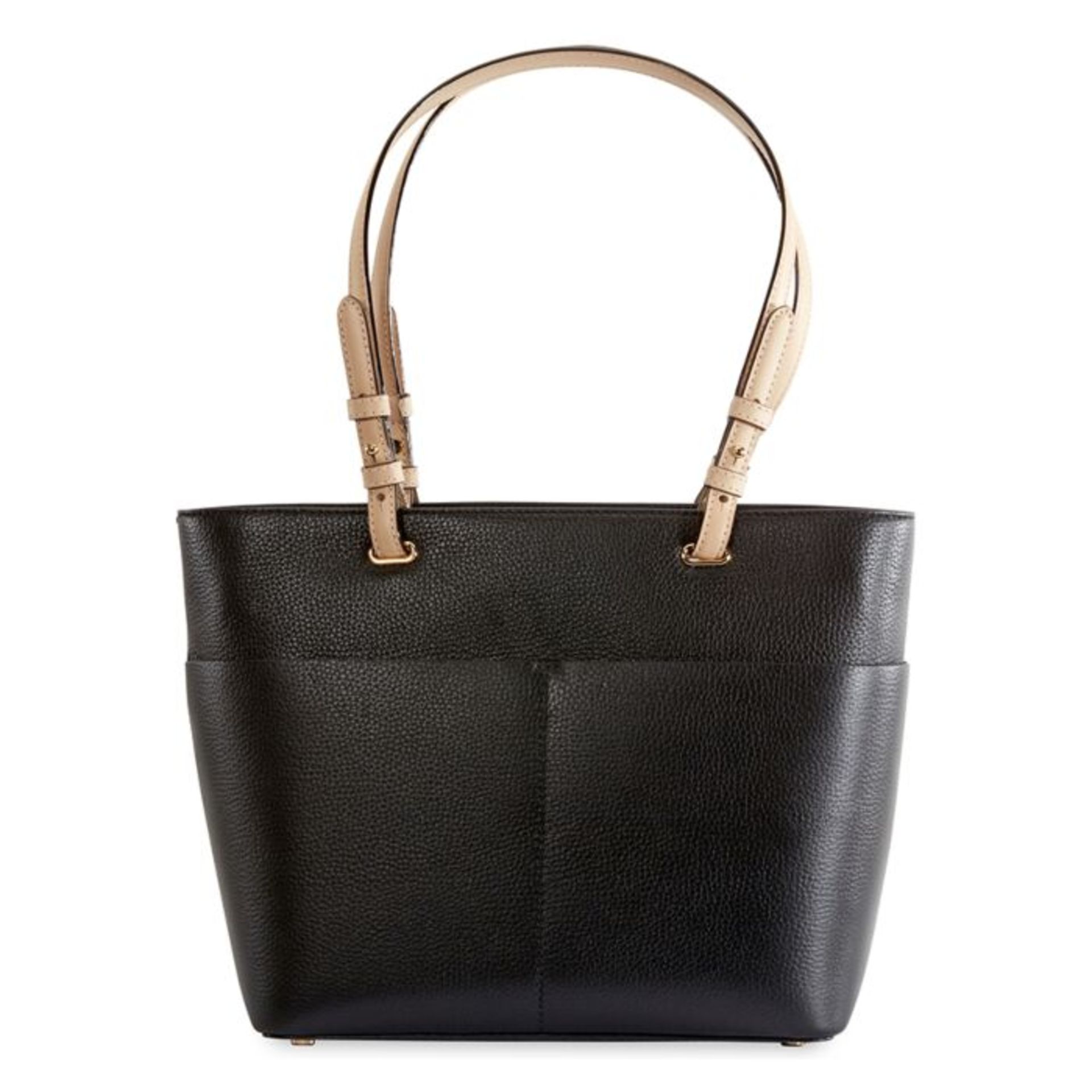 BRAND NEW MICHAEL KORS BEDFORD BLACK MEDIUM TZ POCKET TOTE BAG (6742) RRP £249-2 - Image 2 of 2