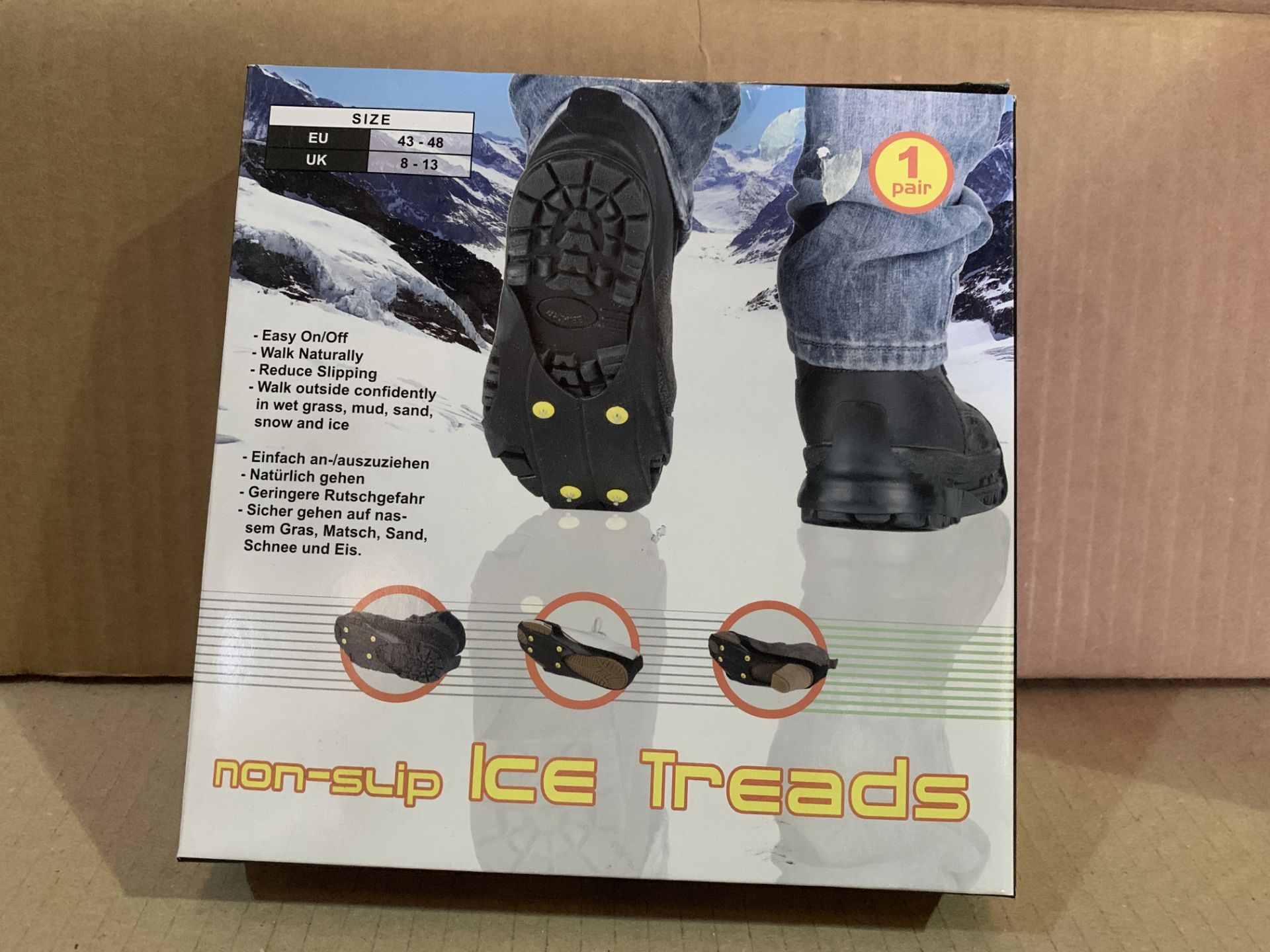 45 X BRAND NEW NON SLIP ICE TREADS (1137/3)