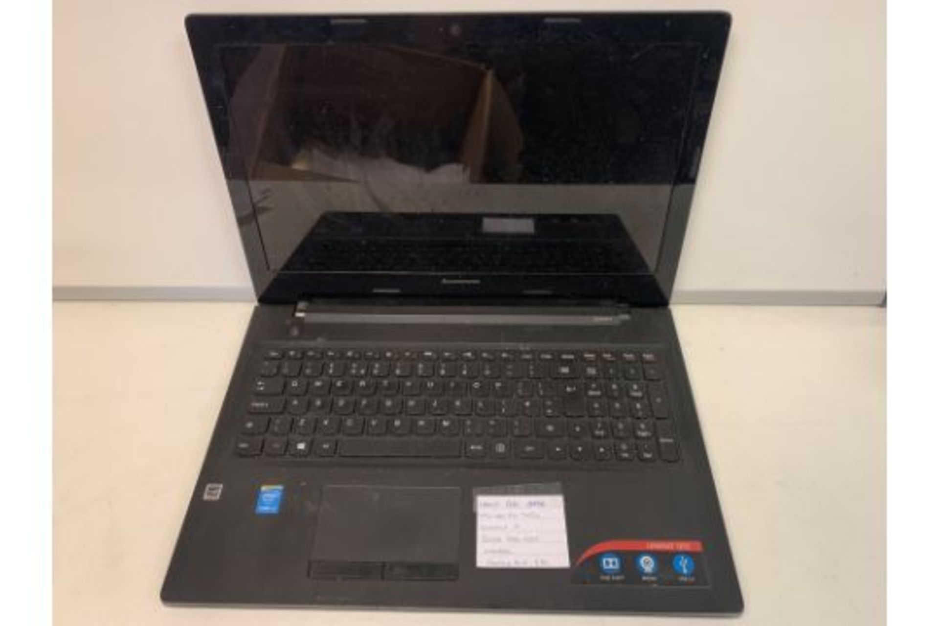 LENOVO G50 LAPTOP, INTEL CORE i3-4005U, WINDOWS 10, 500GB HARD DRIVE WITH CHARGER (94) (857/3)