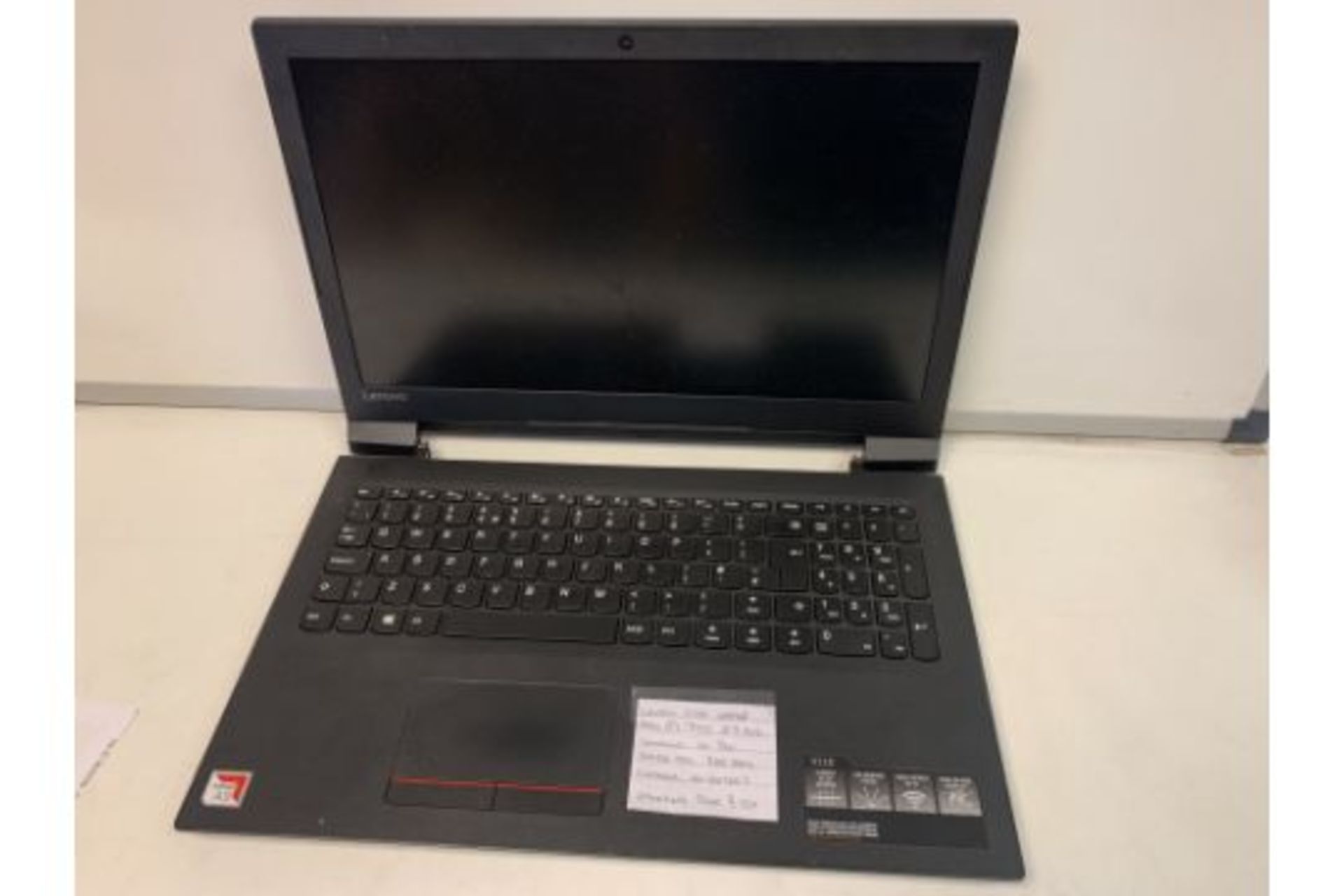 LENOVO V110 LAPTOP, AMD A9-9410, 2.9GHZ, WINDOWS 10 PRO, 320GB HDD, 8GB RAM WITH CHARGER (NO