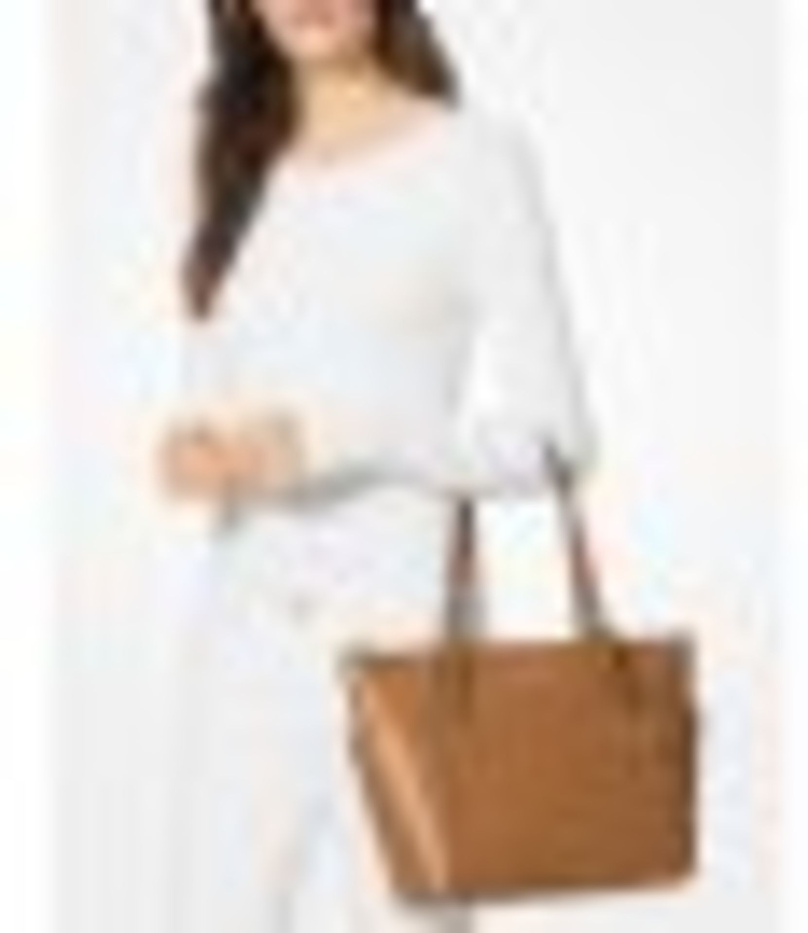 BRAND NEW MICHAEL KORS JET SET ITEM ACORN EW TZ TOTE BAG (6248) RRP £249 p - Image 2 of 2