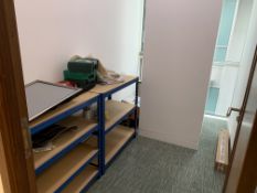 2 X SHELVING UNITS (3 SHELVES)