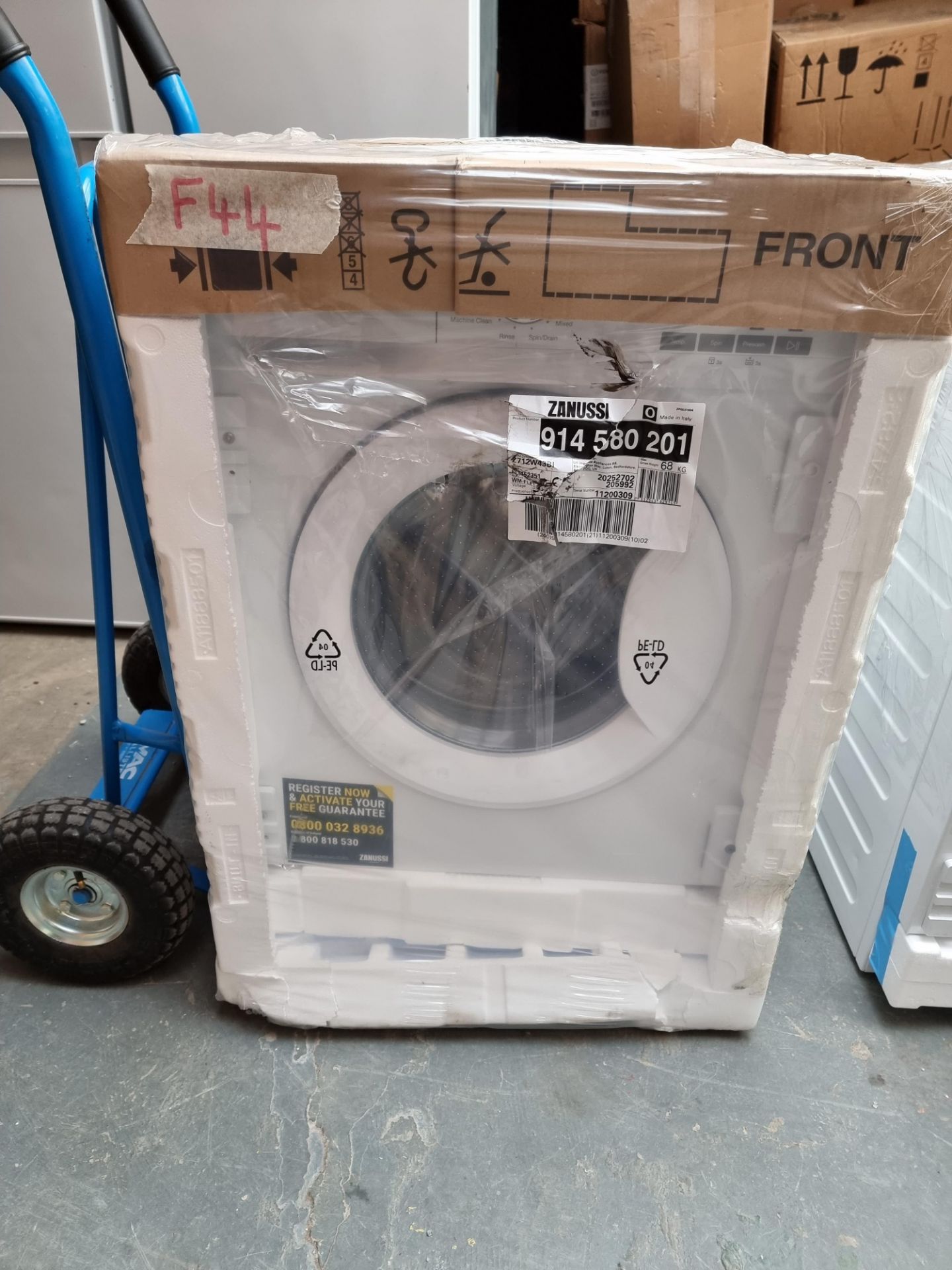 ZANU Z712W43BI BI 1200 WASH/MACH