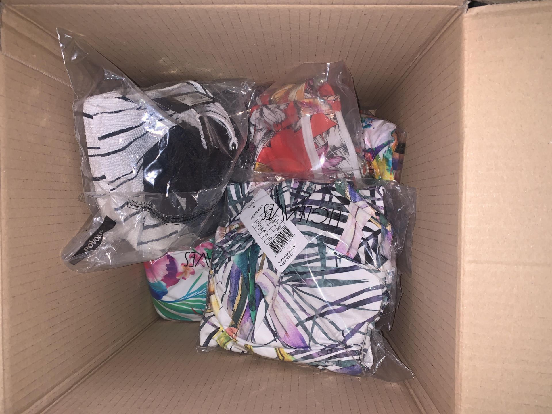 10 X BRAND NEW INDIVIDUALLY PACKAGED UNDERWEAR/SWIMWEAR IN VARIOUS STYLES AND SIZES INCLUDING