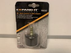 60 X BRAND NEW EXPAND IT PWA307 QUICK CONNECT ADAPTORS