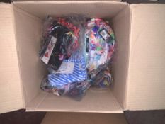 10 X BRAND NEW INDIVIDUALLY PACKAGED UNDERWEAR/SWIMWEAR IN VARIOUS STYLES AND SIZES INCLUDING