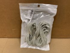 APPROX 30 X PACKS OF 3 USB LIGHTING CABLES