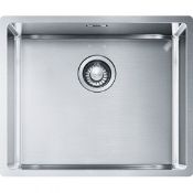 NEW 1 X Franke Box 1 Bowl Kitchen Sink BXX 110 50 - Stainless Steel - 127.0369.282. The Franke Box