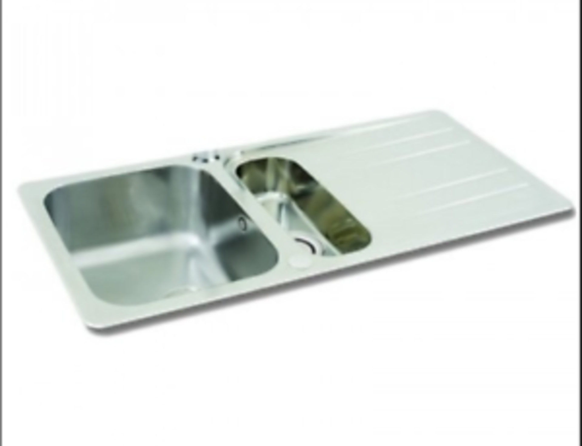 NEW 2 X FRANKE Carron Phoenix, CGX 150, Stainless Steel Sink, CGX 150 3 1/2" 101.0080.117 colour: