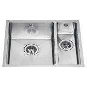 NEW 3 X Lamona Easton 1.5 Bowl Inset/Undermount Stainless Steel Kitchen Sink Introduce a modern