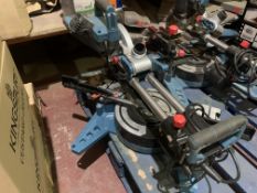 ERBAUER EMIS216S 216MM ELECTRIC DOUBLE-BEVEL SLIDING MITRE SAW 220-240V (UNCHECKED, UNTESTED)