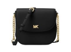 BRAND NEW MICHAEL KORS CROSSBODIES BLACK HALF DOME CROSSBODY BAG (1279) RRP £179 O